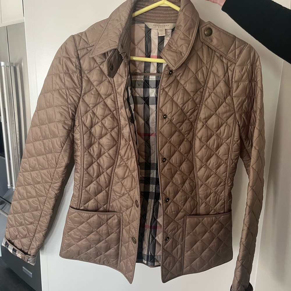 Burberry quilted jacket